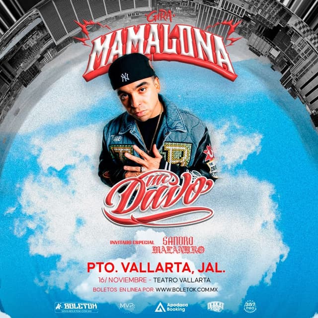 MC DAVO / PTO VALLARTA / GIRA MAMALONA
