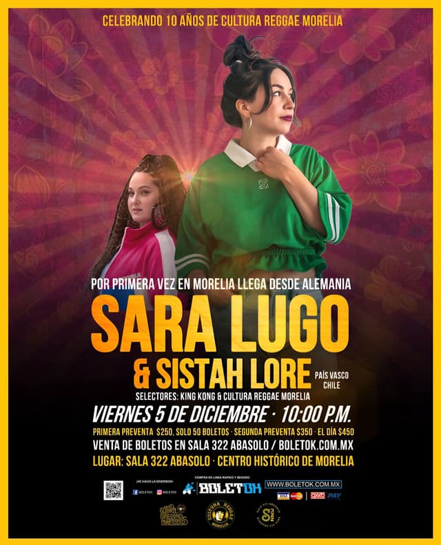 SARA LUGO & SISTAH LORE / MORELIA