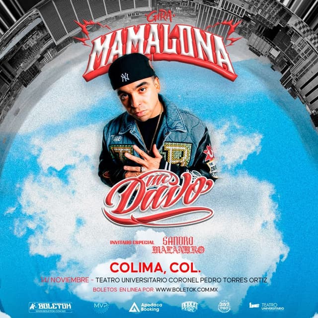 MC DAVO / COLIMA / GIRA MAMALONA