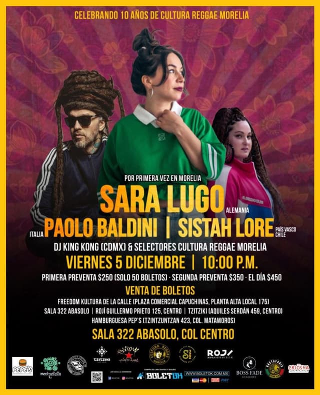 SARA LUGO & SISTAH LORE / MORELIA
